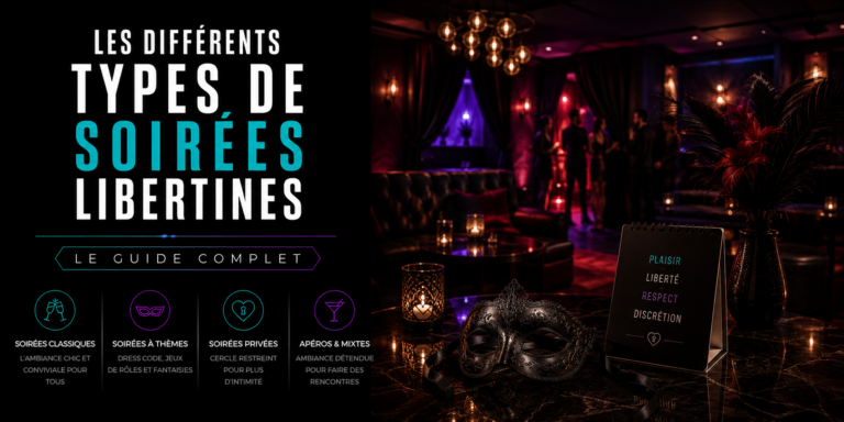 Lire la suite à propos de l’article Les différents types de soirées libertines